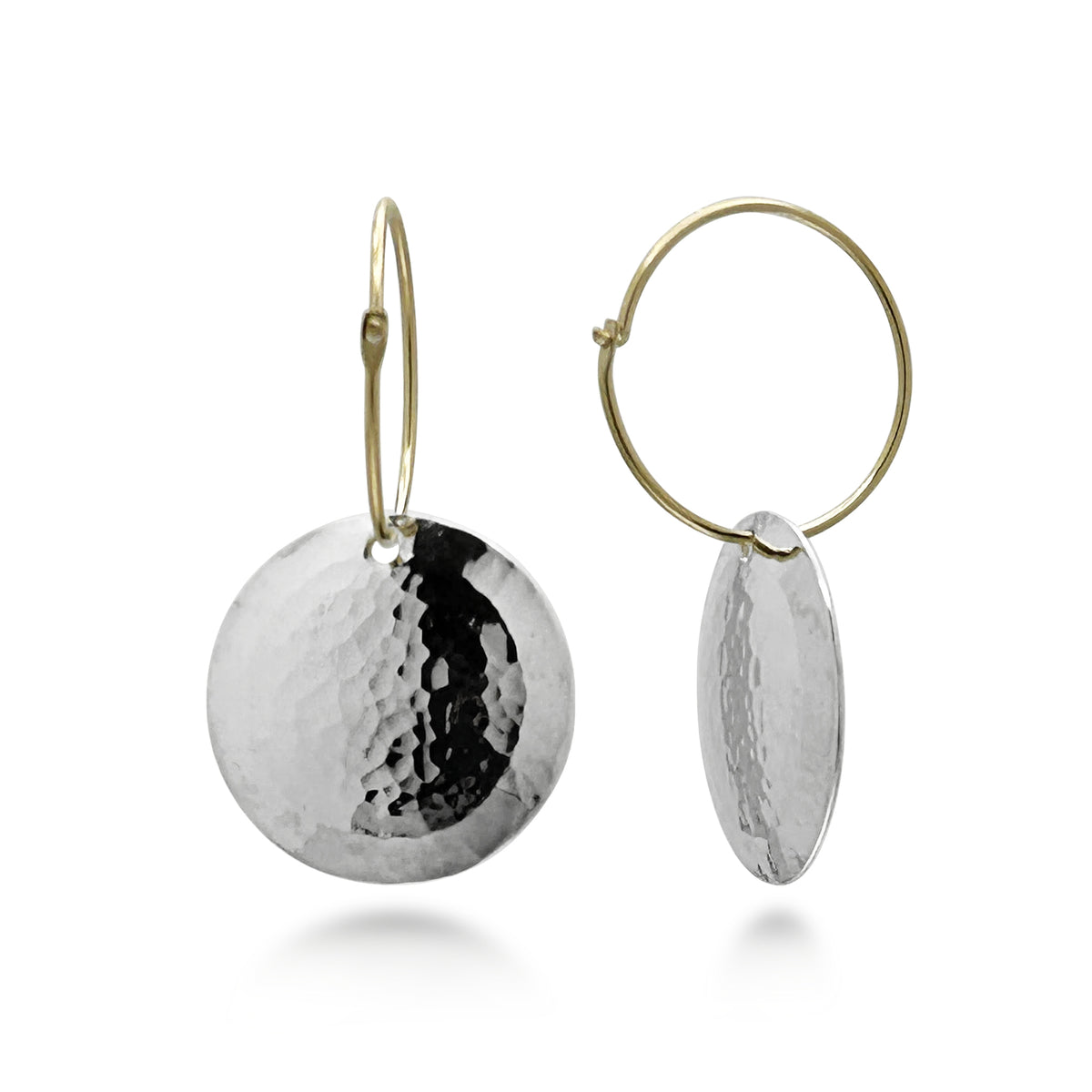 Boucles d'oreilles Lune