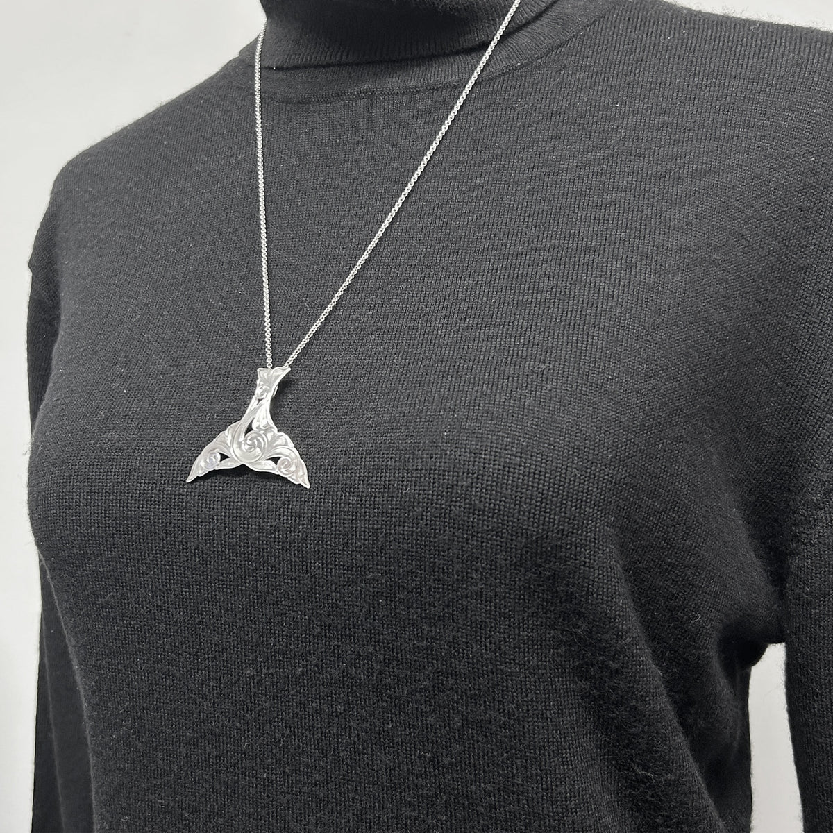 Whale Tail Pendant