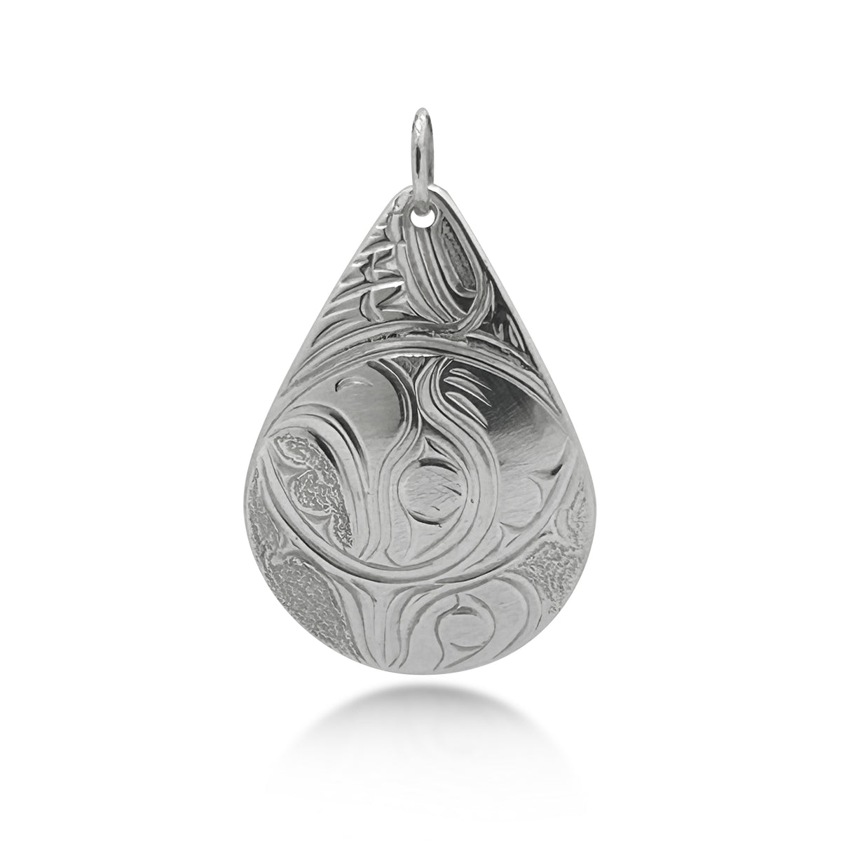Eagle and Moon Pendant