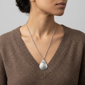 Eagle and Moon Pendant