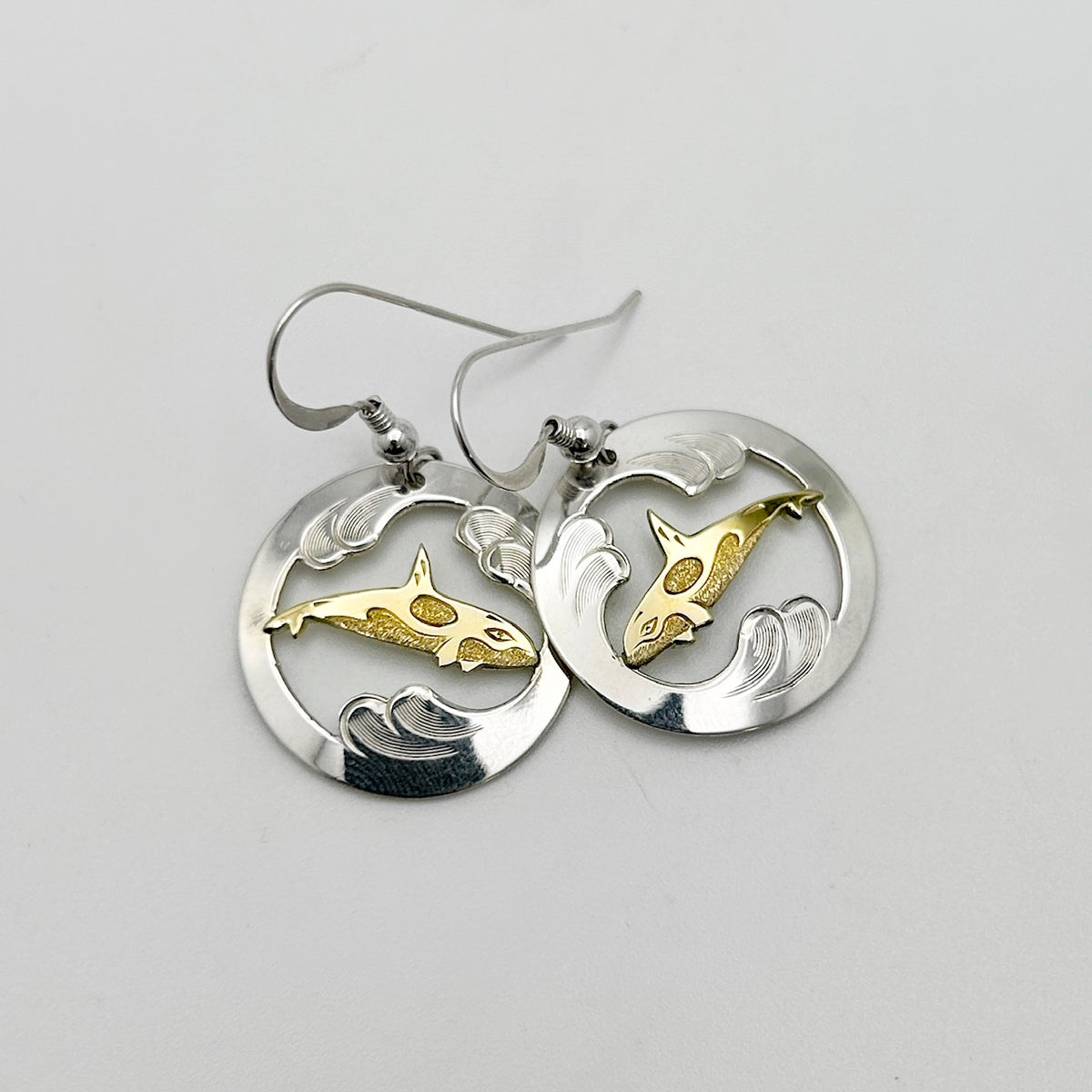 Boucles d'oreilles orque