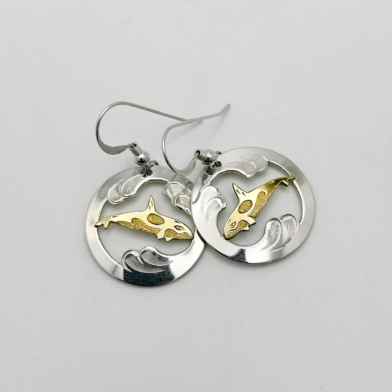 Boucles d'oreilles orque