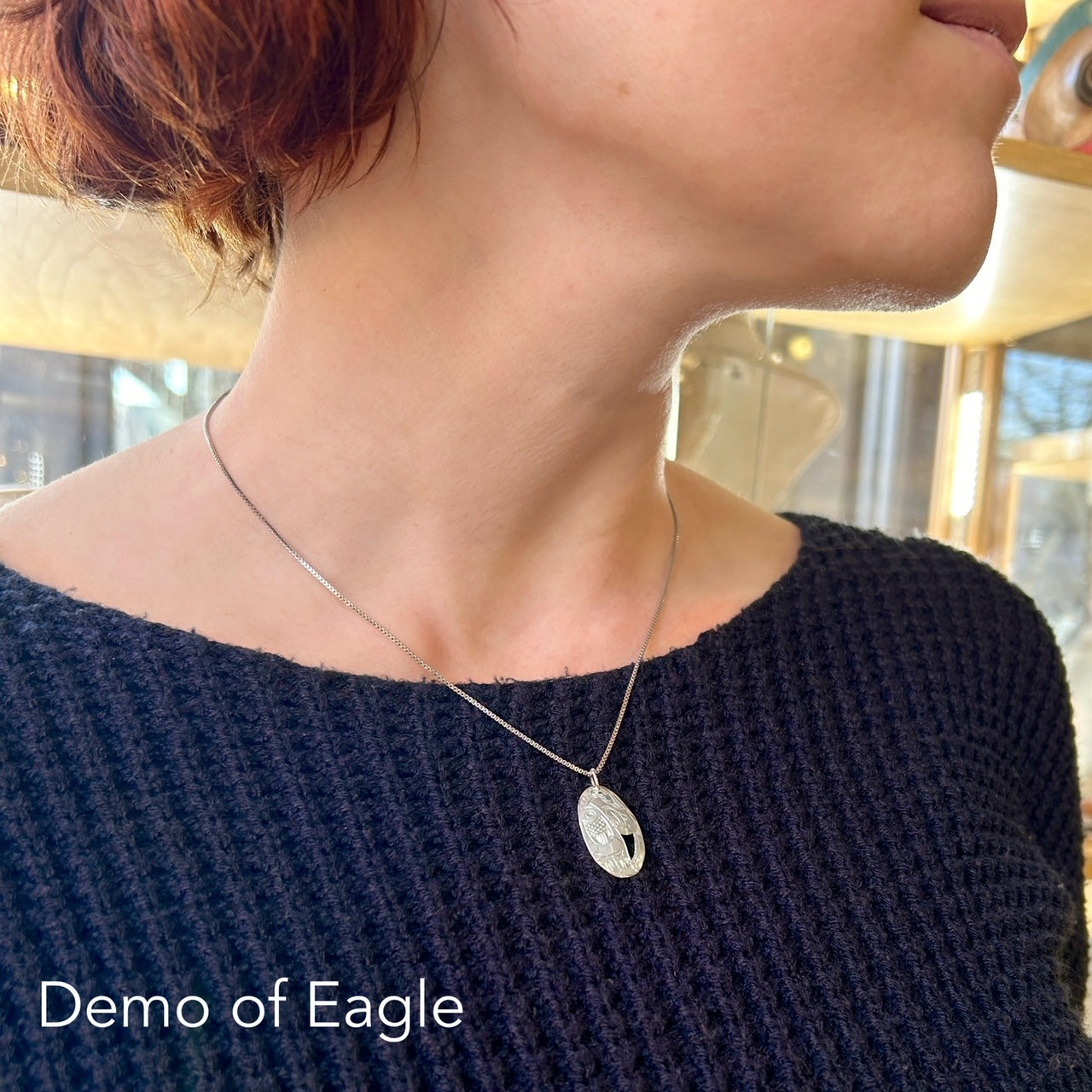 Salmon pendant