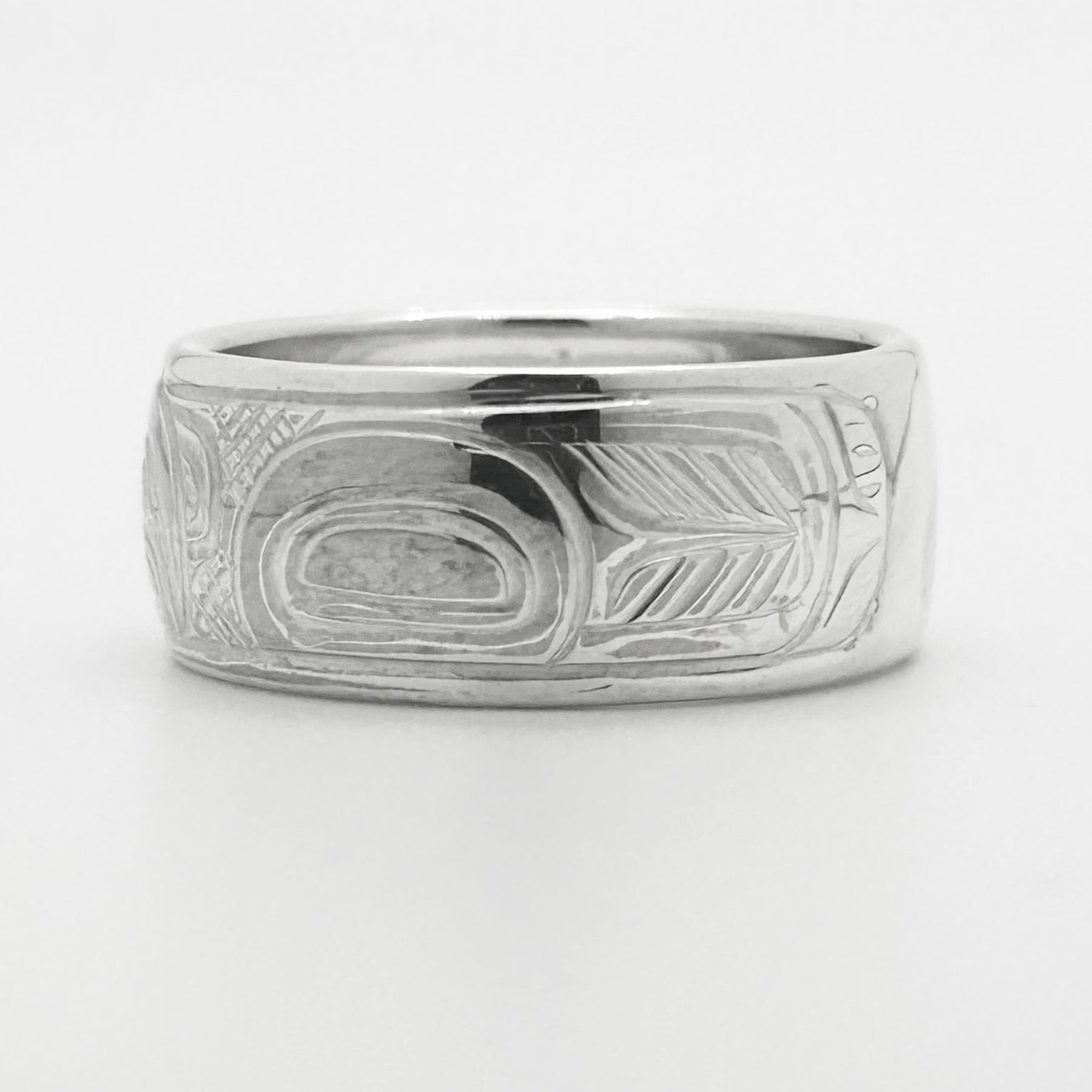 Raven and Sun Heavy Gauge Ring - 1.5mm thickness