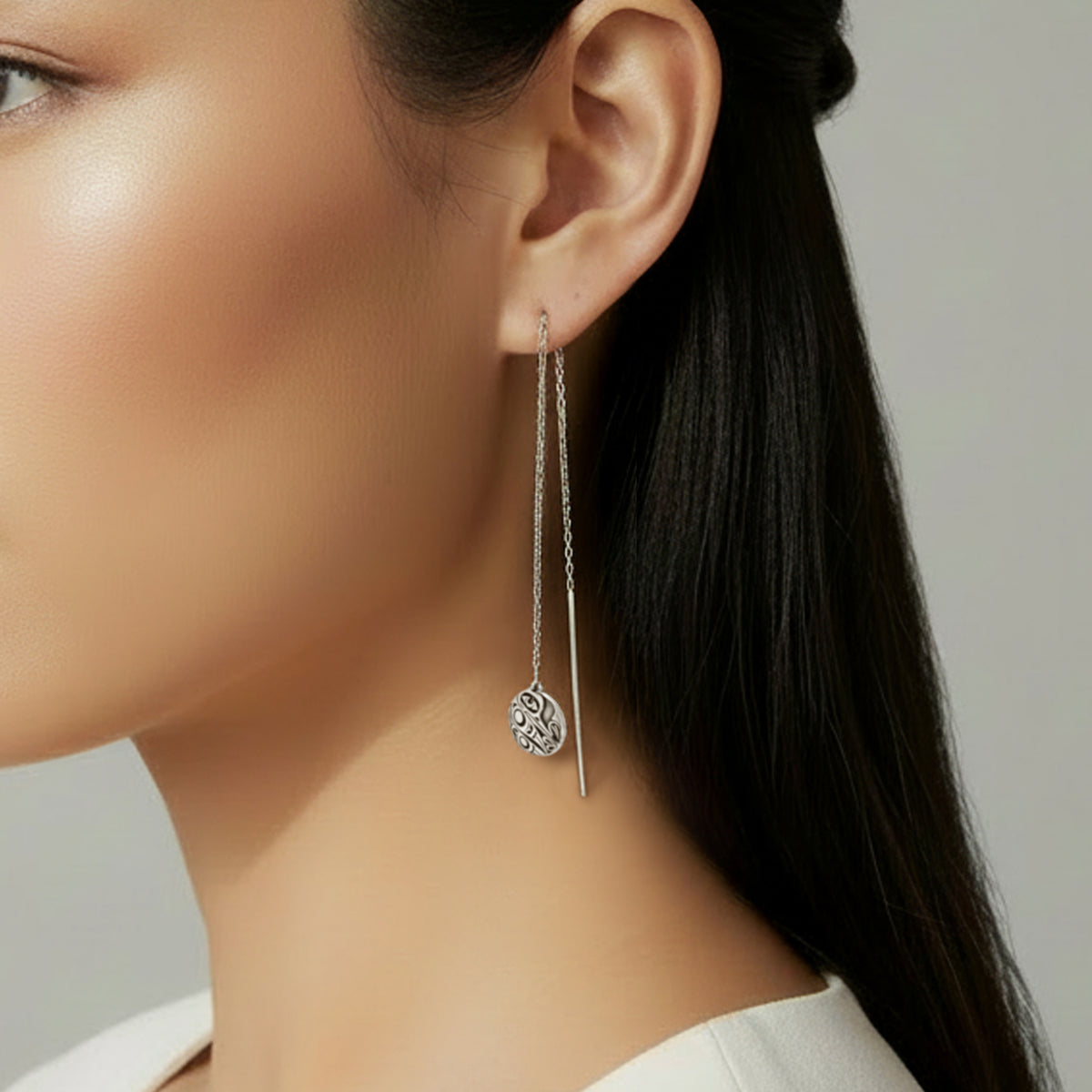 Hummingbird Chain Earrings