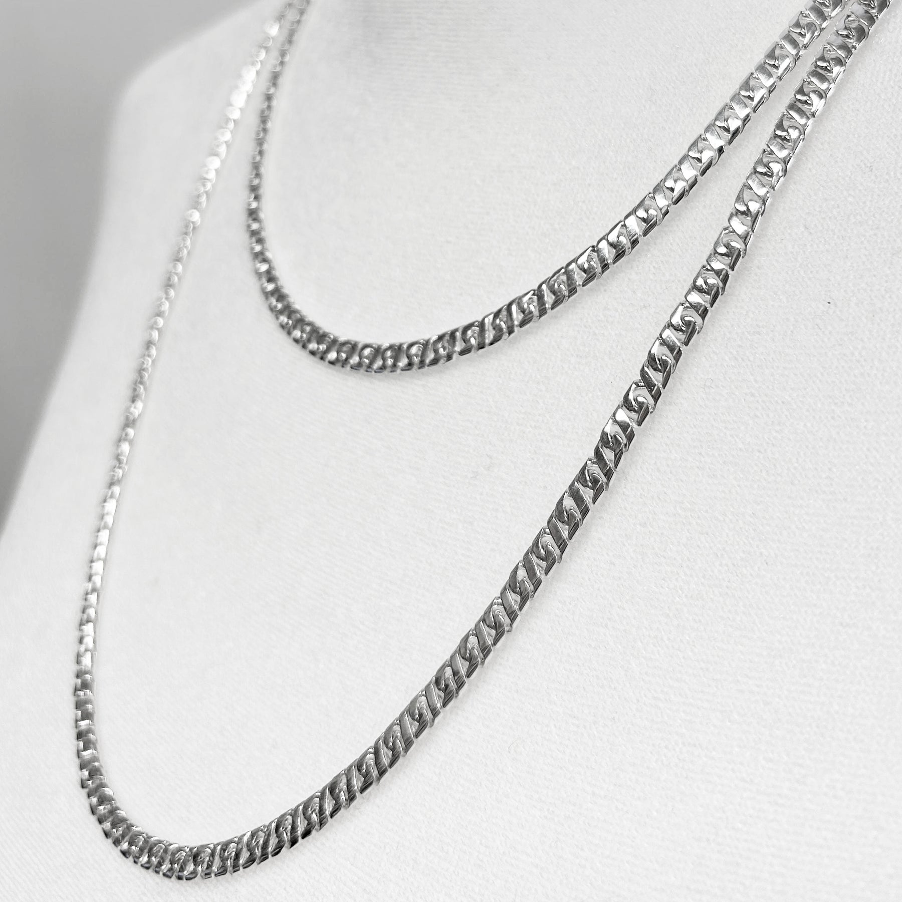 Infinity Curb Chain Necklace - 4.7mm
