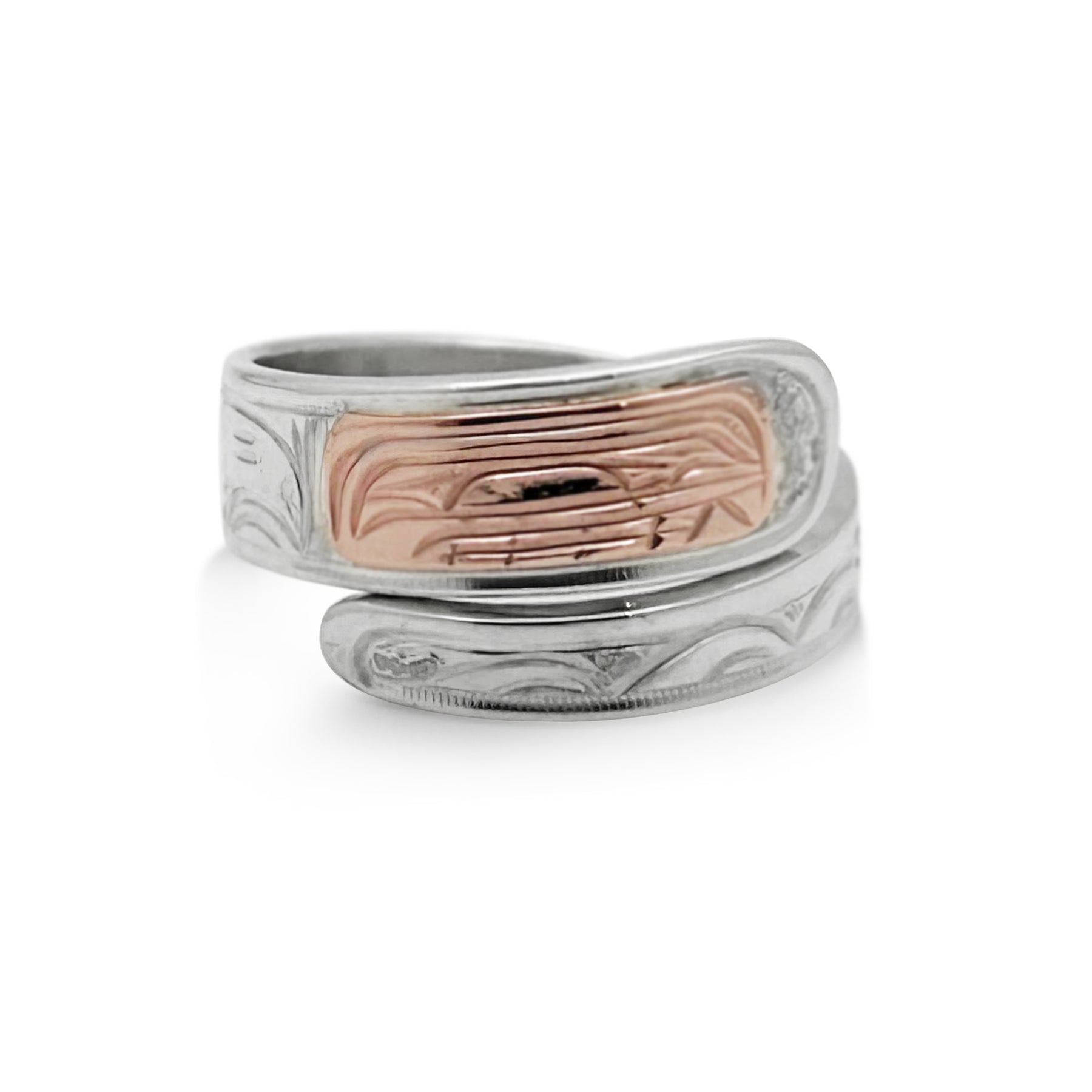 Killer Whale Wrap Ring