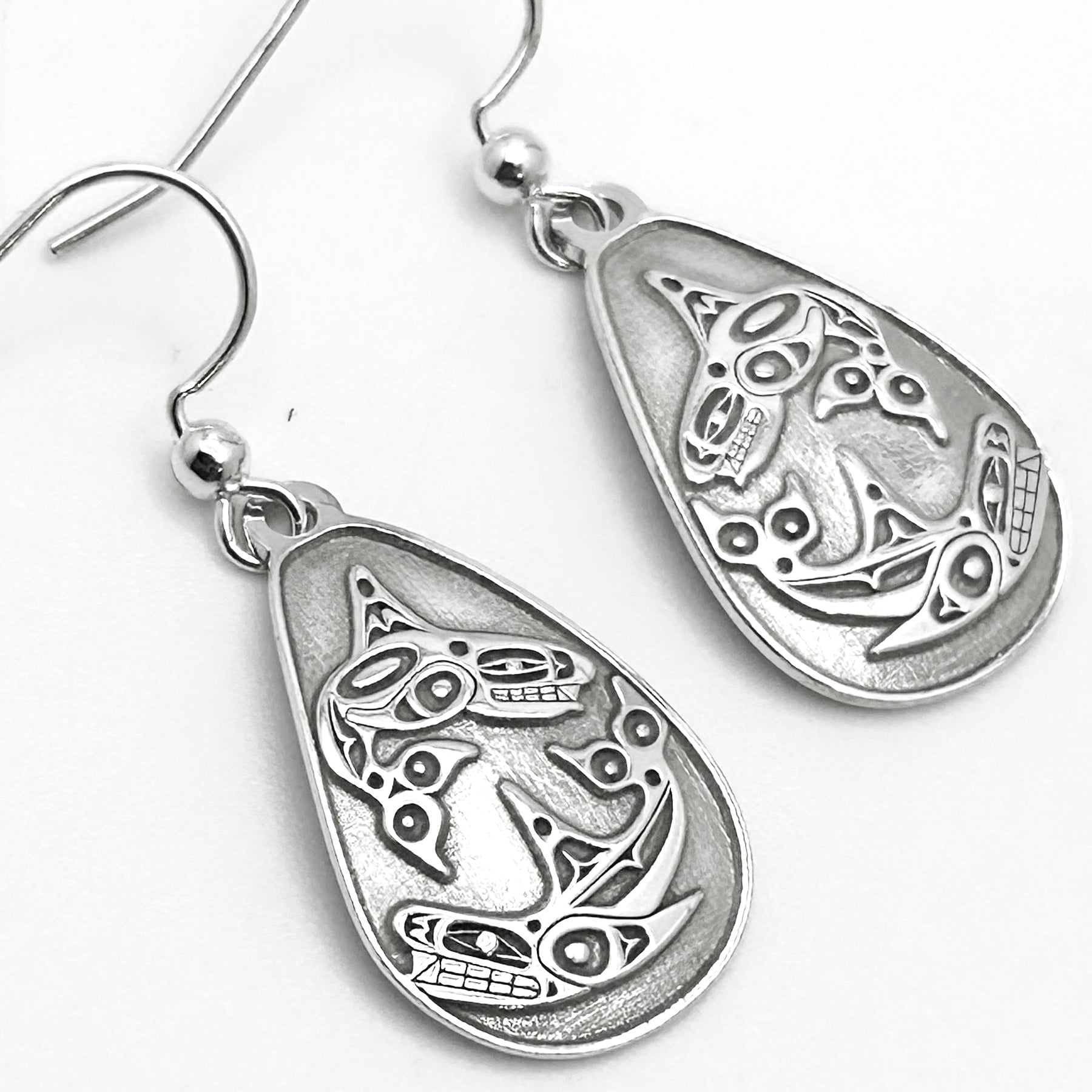 Killer Whale Earrings