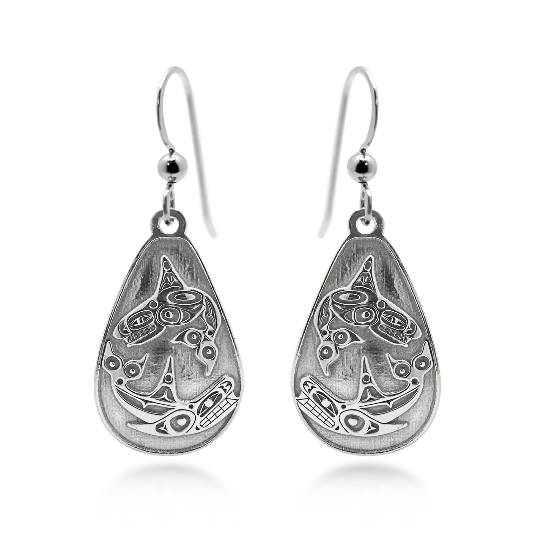 Killer Whale Earrings