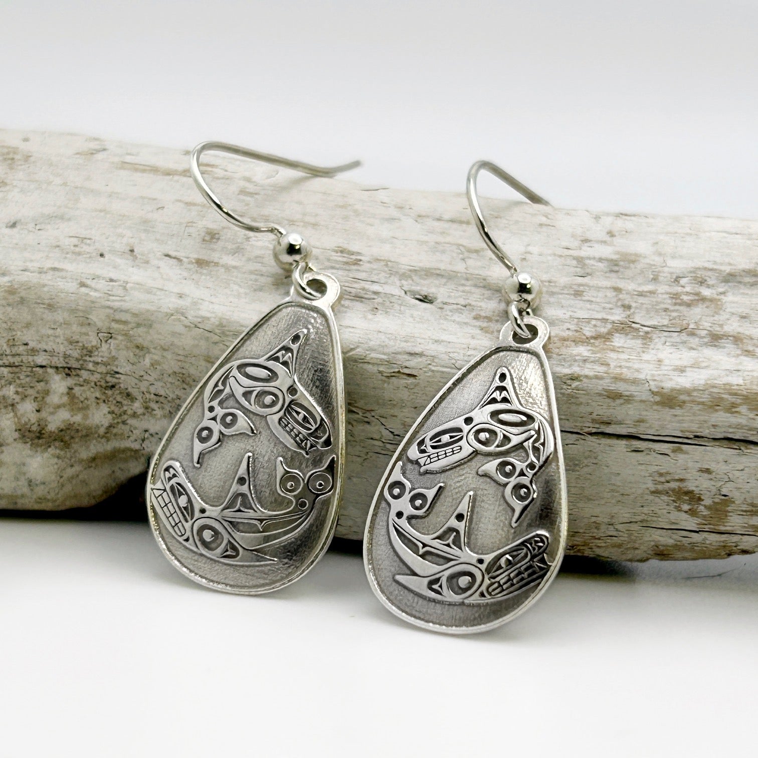 Killer Whale Earrings