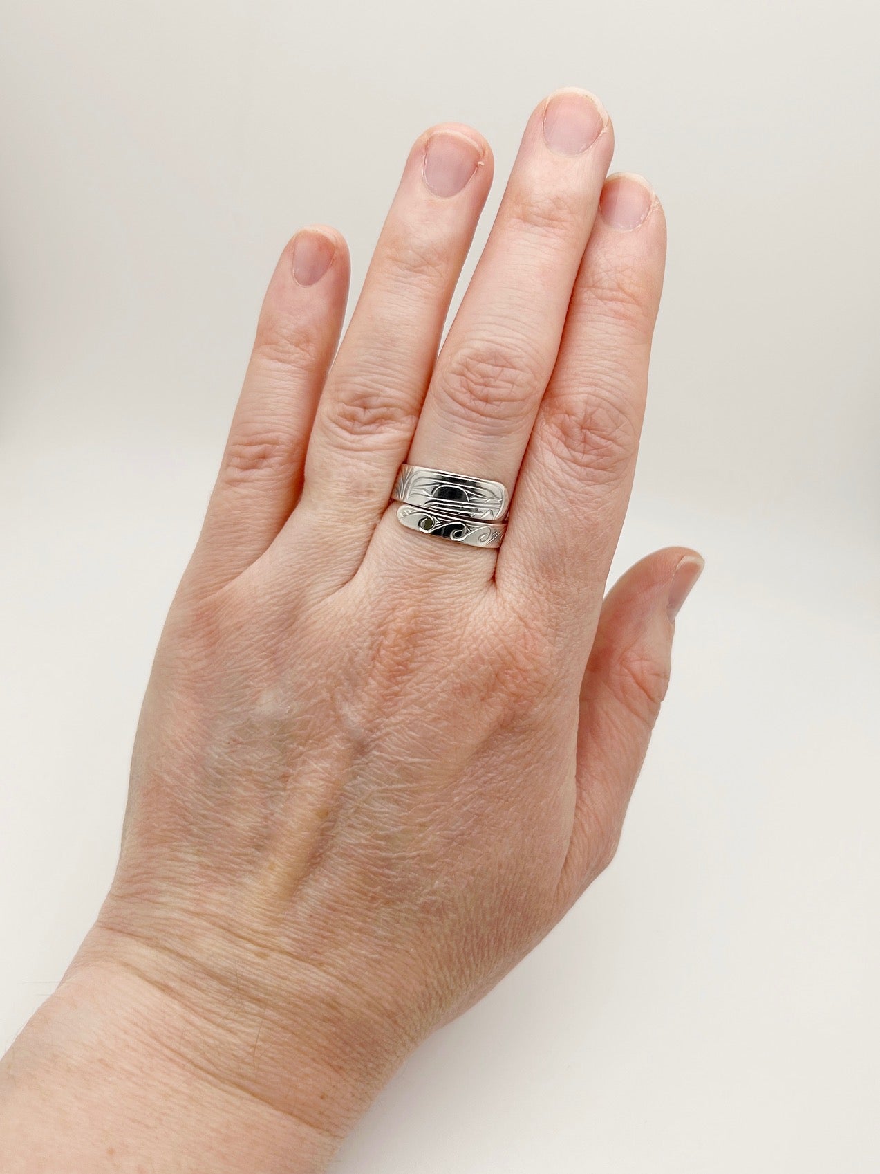 Killer Whale Wrap Ring