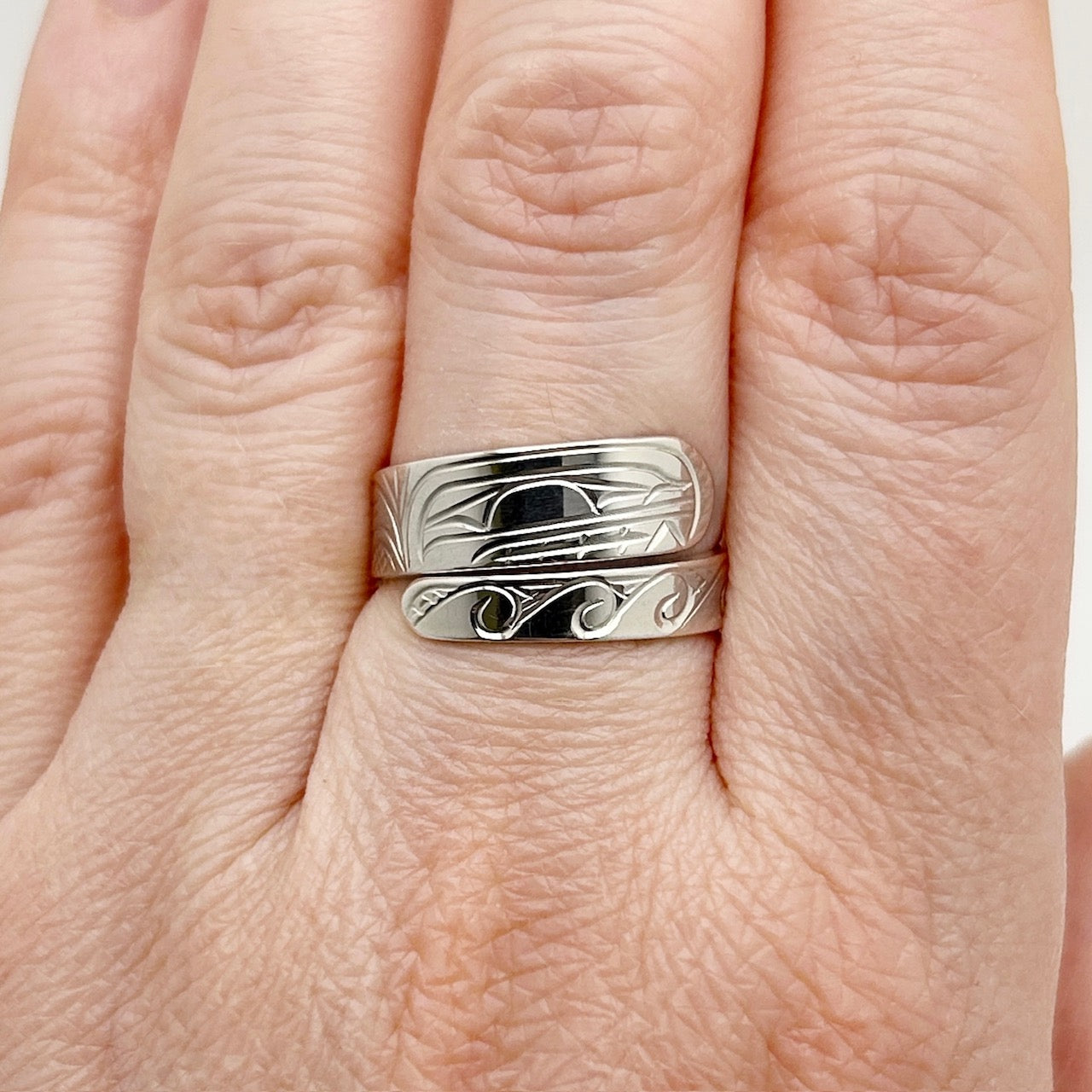 Killer Whale Wrap Ring