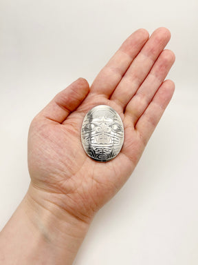 Sisiutl Brooch