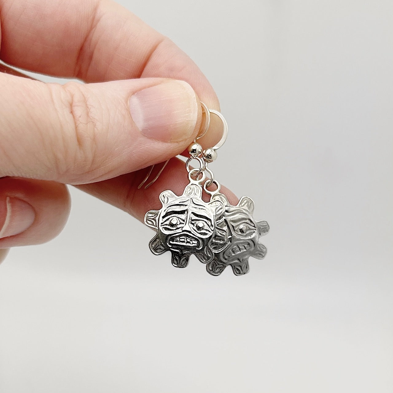 Boucles d'oreilles soleil