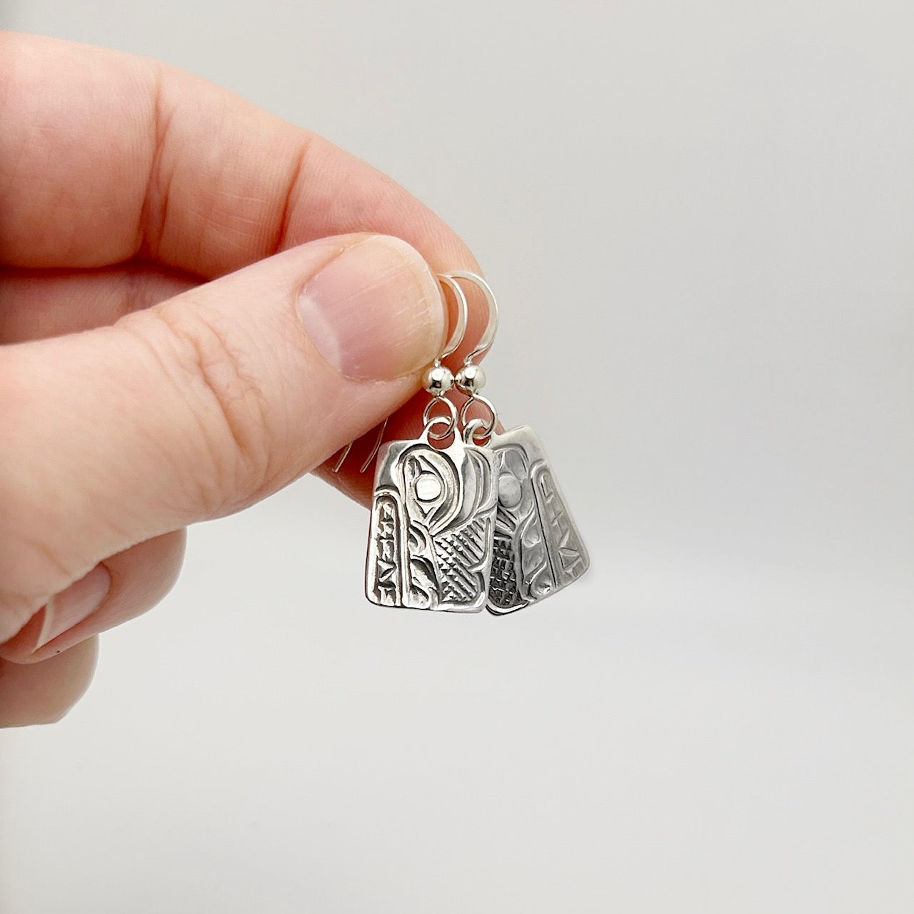 Wolf Earrings