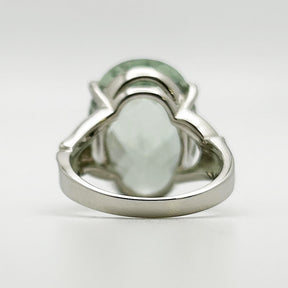 Green Amethyst Ring