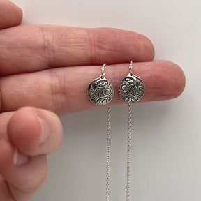 Hummingbird Chain Earrings