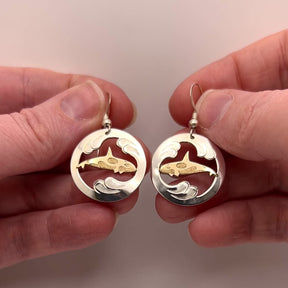 Boucles d'oreilles orque