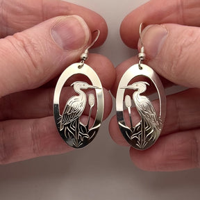 Heron Earrings