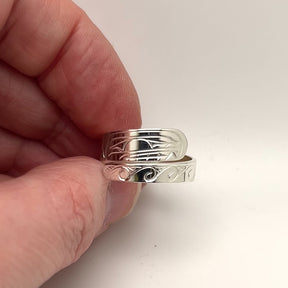 Killer Whale Wrap Ring