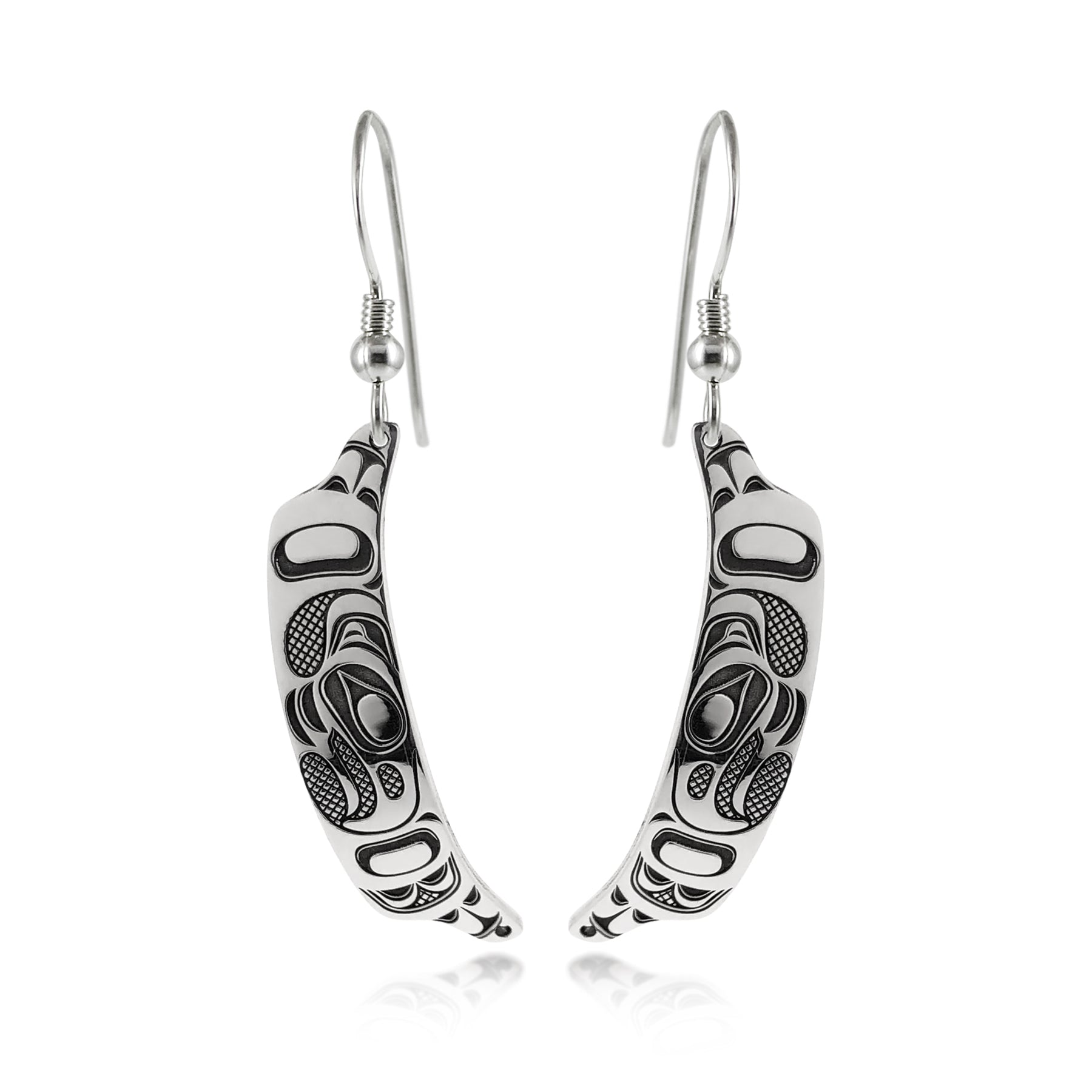 Eagle Canoe Earrings