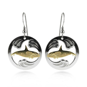 Boucles d'oreilles orque