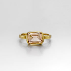 Morganite Ring