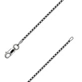 Box Chain Necklace - 1.3mm