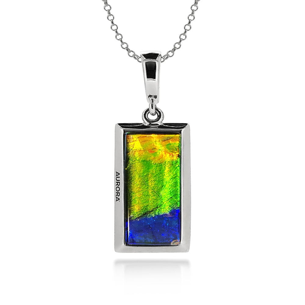 Ammolite Necklace and Pendant