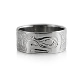 Platinum Eagle Ring