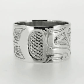 Eagle Ring with Hematite