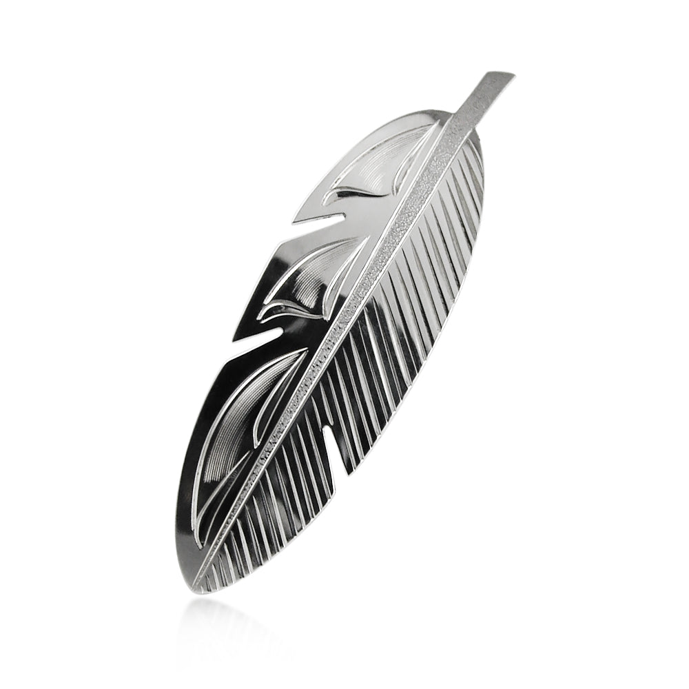 Feather Brooch / Pendant