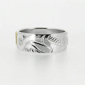 Otter and Sun Ring
