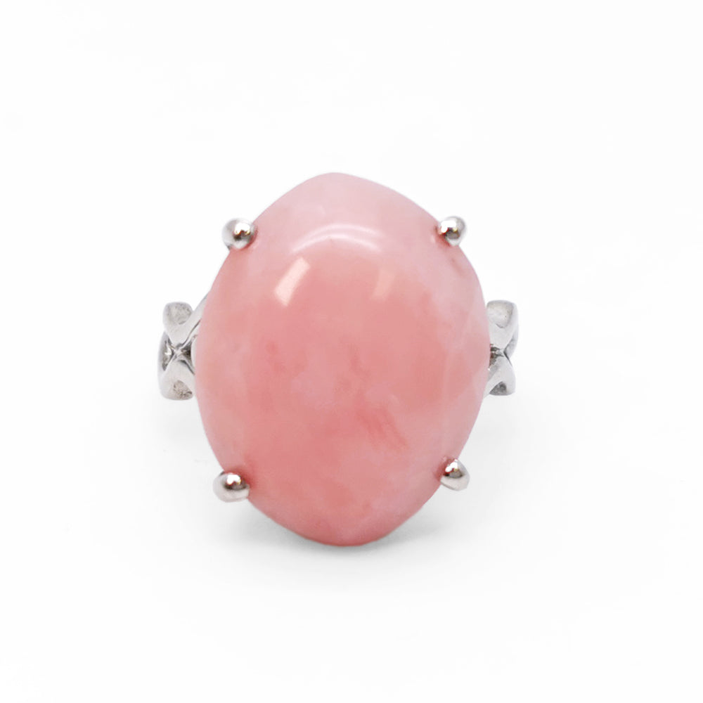 Peruvian Pink Opal Ring