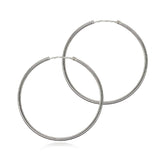 Silver Hoop Earrings