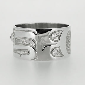 Thunderbird Ring with Hematite