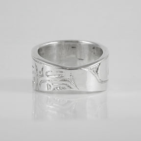 Wolf Heavy Gauge Ring