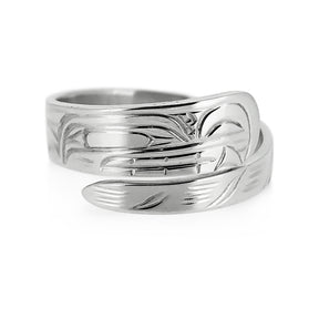 Wolf Wrap Ring